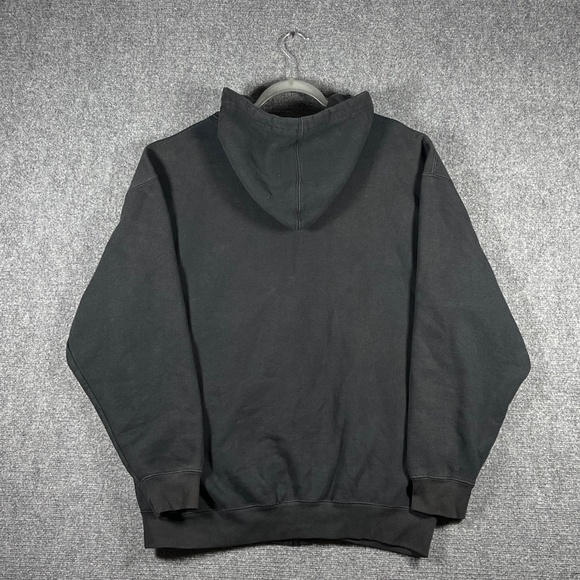 Pro Club Heavy Weight Zip Up Hoodie Black Mens Size XL #1314 - Picture 2 of 7